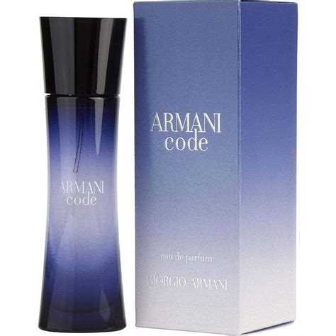 armani code perfume for her.